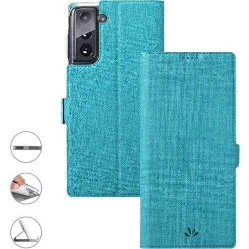 Ultra Thin Leather Stand Magntic Flip Case For Samsung Galaxy S21 Plus S21 Ultra S21+ S20 FE 5G S20Lite Phone Cover Bags