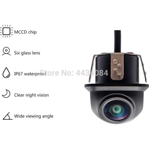 Ouchuangbo HD fish eye universal front camera IP67 waterproof night vision track