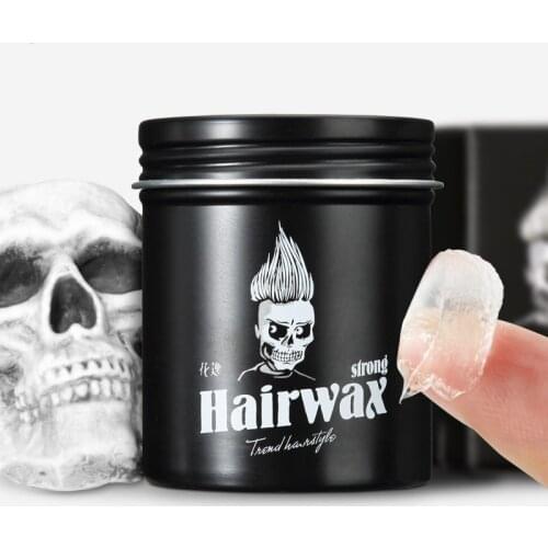 No taste hair wax male pomade lasting strong styling gel cream moisturizing nourish not hurt hair #852