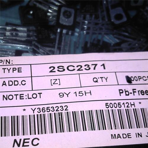 2SC2371 C2371 2371 TO-126 NPN Silicon Power Transistors new original 10pcs/lot