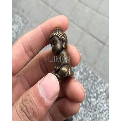 Pure Copper Collection Handmade Cute Baby Buddha Statue