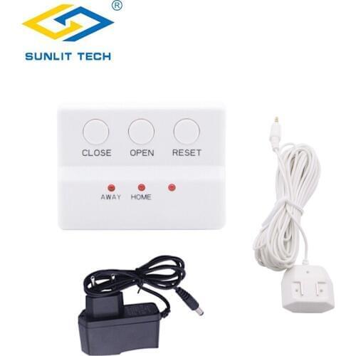 85dB Sound and Light Flash Flood Detector Water Leakage Sensor Alarm System with 6m Sensitive Double Side Water Sensor Cable
