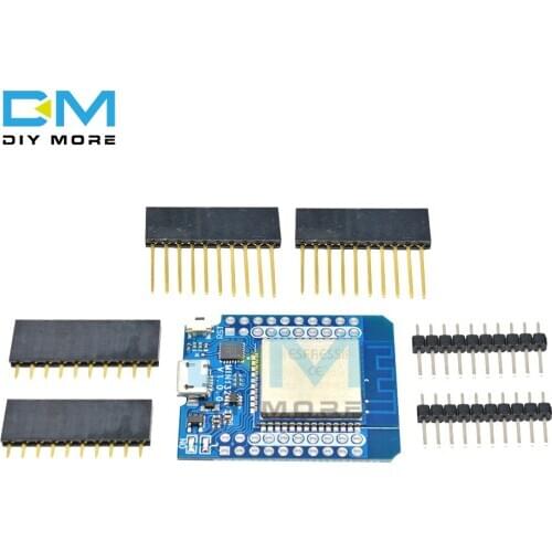 For Wemos MINI D1 ESP32 ESP-32 ESP-32S Wireless WiFi + Bluetooth For Wemos D1 Mini Esp8266 CP2102 Board Module With Pins