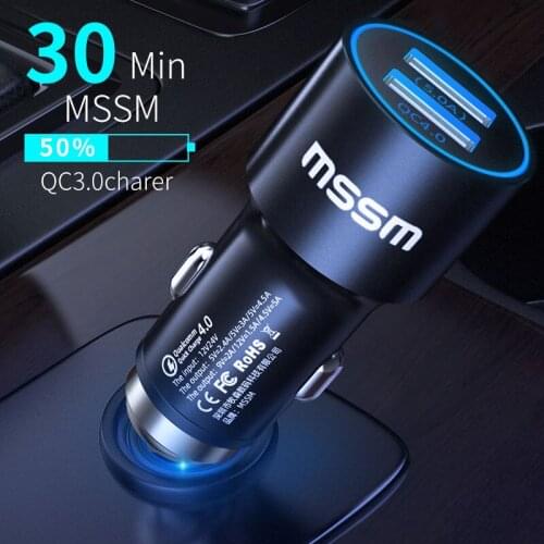 MSSM Car Mobile Phone Chargers