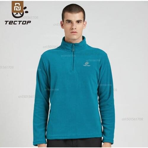 Xiaomi mijia casual plus velvet padded sweater mens trendy hedging fall/winter fleece jacket youpin clothing