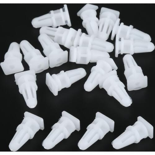 20Pcs Car Door Sill Cover Kick Plate Trim Mounting Clip Plastic Rivet Fastener 51471840961 For BMW 3 5 7 Series 325xi 525i 750i