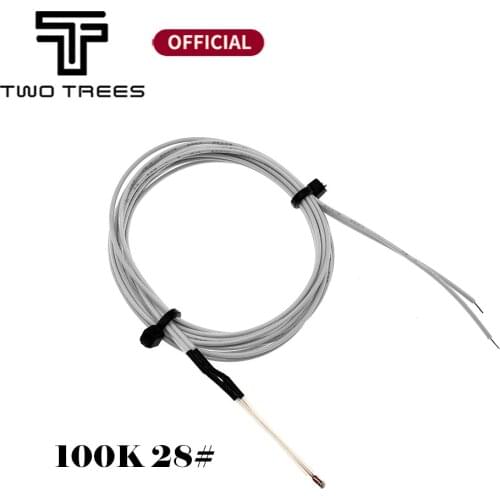 5Pcs/lot 3D printer 3d parts 100K ohm 24#/28# Two size 3950 Thermistors with cable for 3D Printer Reprap Mend 3950 with Cable