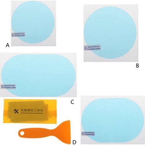 1 Pair Car Anti Water Mist Film Anti Fog Coating Rainproof Hydrophobic Rearview Mirror Protective Film