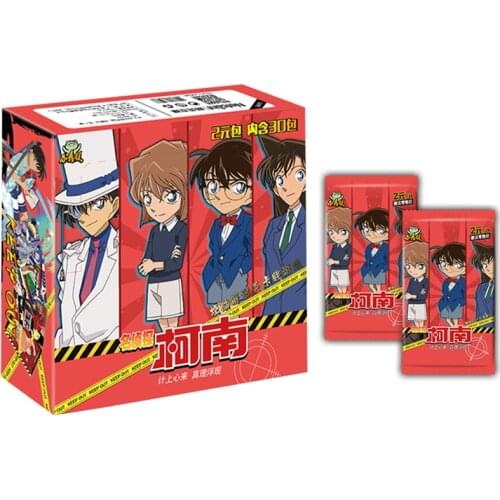 Detective Conan Collection Cards 30 packs/ box Game Card Toys For Kids Child Birthday Gift Figure