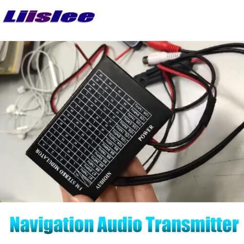LiisLee Car Navigation Audio Transmitter Radio Car Box for Android Car Stereo Android 8.1 version
