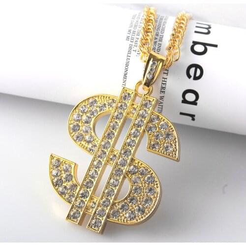 2021 New Hip-hop Style Geometric Necklace Pendant Gold Plating Punk Necklace for Man and Woman Chains Goth Jewelry Wholesale