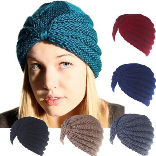 2020 Autumn And Winter New Woolen Hat Warmth For Mother And Grandma Gifts Outdoor Sports Snow Solid Color Knitted Hat