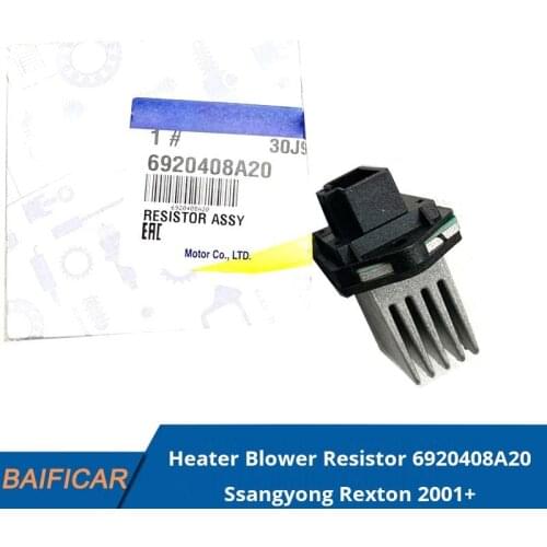 Baificar Brand New Genuine Heater Blower Resistor Full Auto A/C 6920408A20 For Ssangyong Rexton