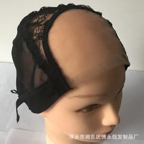 Aobocca Wholesale 10pcs Customized Wig Accessories Lace Hair Net Head Cover Mono Front Net Full Elastic Net Factory Direct Sales