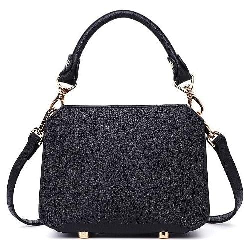 Autumn winter genuine leather women small handbag long strap shoulder bags