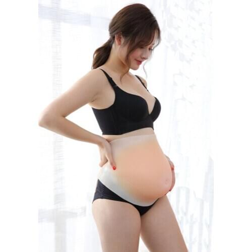 New Generation Skinless Silicone Fake Belly Fake Belly Fake Pregnancy Pregnant Woman Surrogacy Photo Actor Performance Props