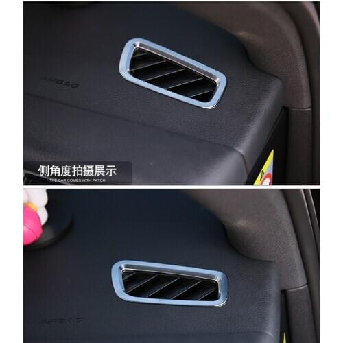 Fit for Porsche macan interior modification central control two-way air outlet decoration for small Cayenne instrument panel