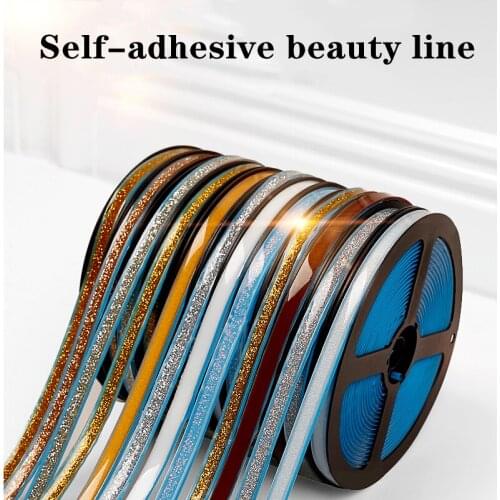 6M Self-adhesive Tape Moldproof Window Slit Kitchen Gas Stove Gap Anti-fouling Sink Sealing Strip wall tile sticker home Decor