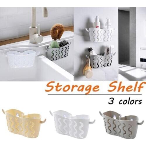 Dish Cloths Rack Suction Sponge Holder Clip Rag Storage Rack Kitchen Organizer Storage Baskets