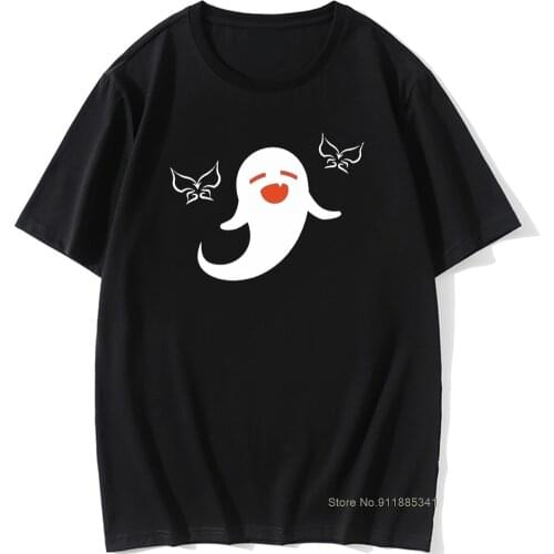 Vintage Cool Cotton Design Genshin Impact T Shirt Men O-Neck Short Sleeve Graphic Funny T Shirt Unisex Harajuku Oversized Tops