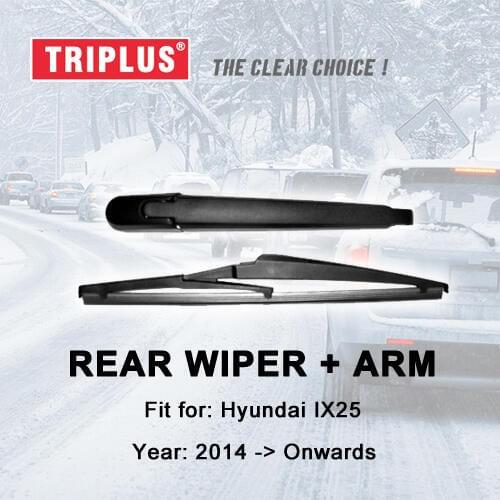 Rear Wiper Arm with Blade for Hyundai IX25 (2014-Onwards) 1pc 11" 280mm,Rear Wiper Arm & Rear Wiper Blades