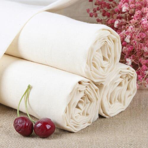 1meter Natural Cotton Fabric For Embroidery Patchwork Tissus Sewing Textiles Filtered Bean Curd Steamed Cotton Cloth
