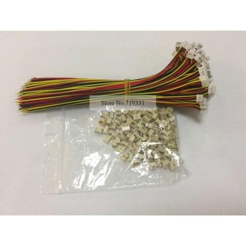 100 SETS JST PH 1.25MM 3 Pin Male&Female Connector plug with Wires Cables