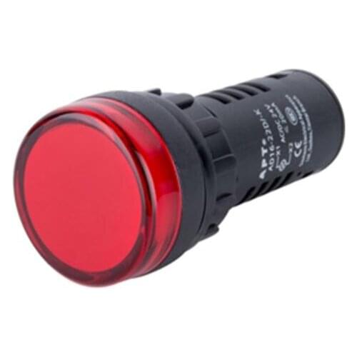 100799372 AD16-22D/r28 AD16-22 d lamp red 220VAC/DC 22.3mm