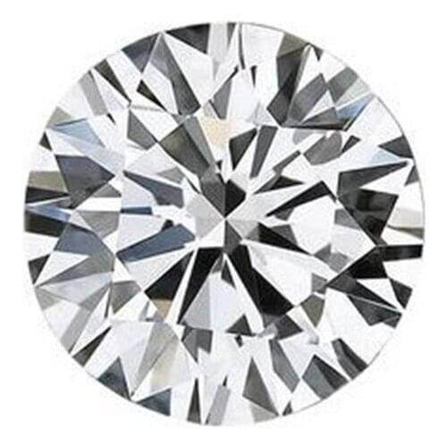 5Ct 11mm VVS1 Excellent Loose Moissanite Brilliant G-H Round Cut Test Positive TEST POSITIVE WARRANTY