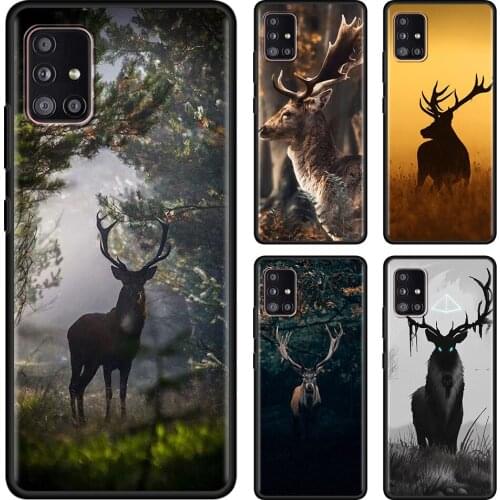 Funda For Samsung A71 A52 A91 A72 A51 A02s A02 A42 A41 A32 A31 A21s A21 A12 A11 A01 Case Deer Hunting Camo