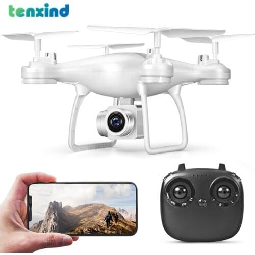 8S Drone With Camera RC Quadrocopter WIFI FPV Dron Aerial Photography Ultra-Long Life 360° Rollover Airplanes Drones Toys