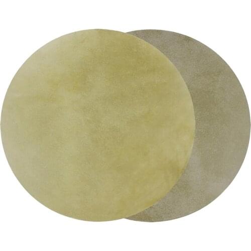 Set Of 2 PCS Drum Head Buffalo Skin 33cm Round African Drums Replacement Parts