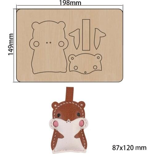 2021 New puppy cutter Cutting Die Mold Diy Scrapbook Decoration Wooden Knife Mould Suitable For Fustelle