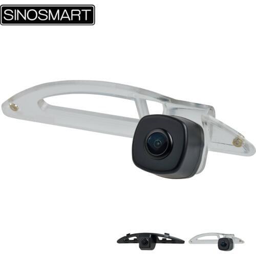 SINOSMART Special Car Rear view Reverse Backup Parking Camera for Honda City 2008/2011/2012/2014 Optional