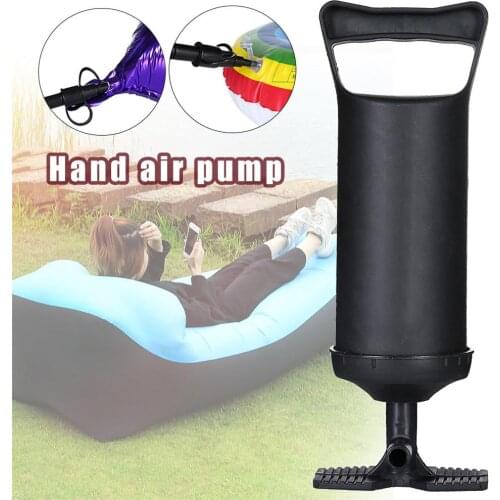 12 Inch Portable Hand Air Pump Inflator Kit For Motorcycle Bicycle Tire Soccer Basketball Balloon Swimming Rings Inflatable Bed