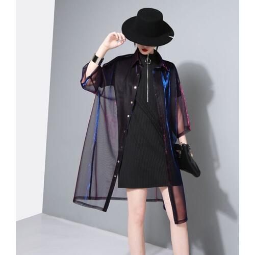 Cotton Sale New Women Tops Blusas Zanzea Blusa Plus Size Free Shipping 2020 Korean Personality Loose Shirt Sun Female Solid