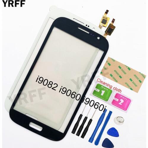 For Samsung Galaxy Grand GT i9082 i9080 Neo i9060 i9060i i9062 i9063 Touch Screen Digitizer Touch Panel Front Glass Lens Sensor