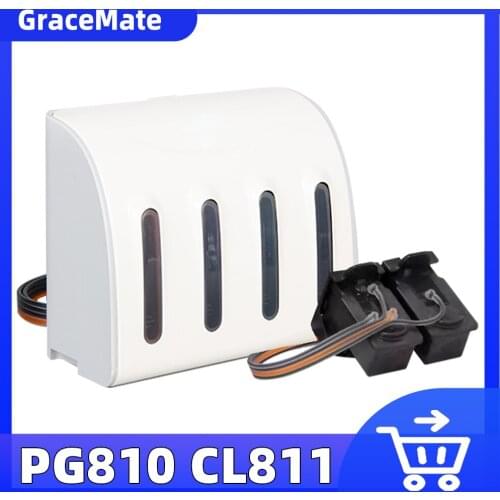 Compatible For Canon PG810 CL811 Continuous Ink Supply System MP268 MP276 MP287 MP486 MP496 MP497 Printer Ink Cartridge