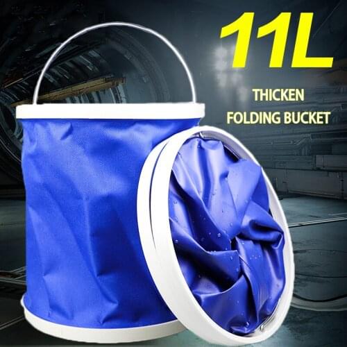 Outdoor Folding Bucket Car Wash Mop Bucket Cleaning Tool Travel Fishing Hiking Camping Protable Folding Bucket Water Container