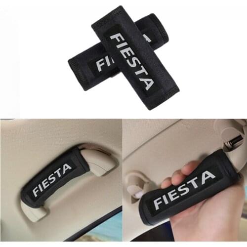 Car roof handle protection cover gloves for Ford Fiesta mk5 mk6 mk7 Accessories Car Styling