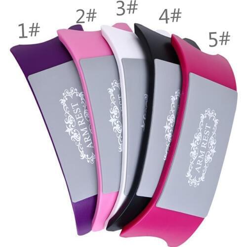 1 Pcs Comfortable Plastic Silicone Nail Art Plastic Silicone Cushion Nail Arm Rest Manicure Accessories Tool Equipment