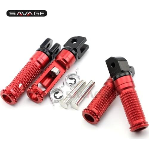 Front Rear Front Foot Pegs Adapters For YAMAHA YZF R1 2018 2007 YZF-R6 2006-2020 YZF-R1 M/S 2015 2017 2018 Motorcycle Footrest