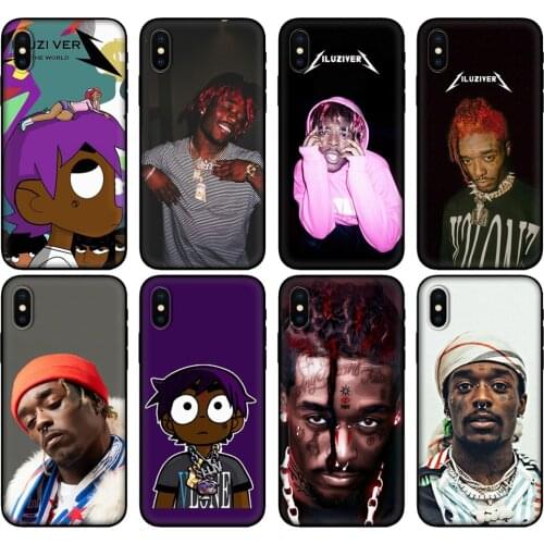 Black tpu Case For Samsung Galaxy A50 50S A30S A10 A01 A11 A21S A31 A41 A51 A71 M21 M30S S10 LITE Cover Lil Uzi Vert LUV