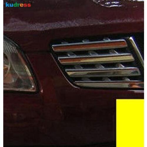 For Nissan Qashqai J10 2007 2008 2009 Chrome Front Center Gille Around Racing Grills Cover Trim Auto Accessories Styling 8Pcs