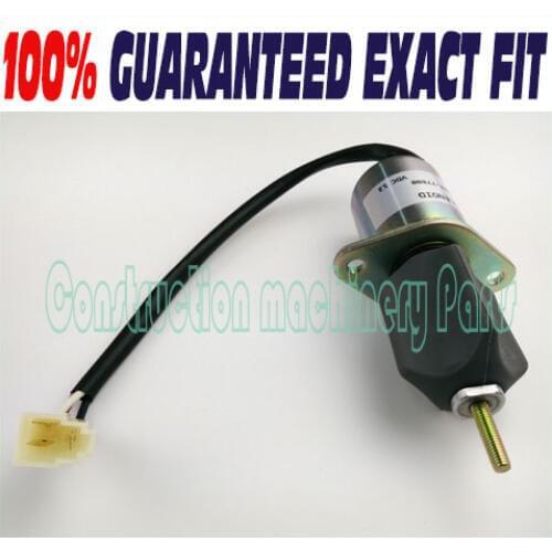 For Yanmar 4TNE94 4TNE98 4TNC88 Engine Fuel Stop solenoid 119807-77800 SA-3840-T SA-3840T 12 Volts