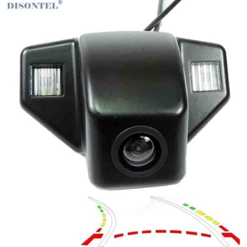 Dynamic Trajectory Reverse Backup Rear View Camera For Honda Accord CRV CR-V Fit OdysseyTracks Parking Camera
