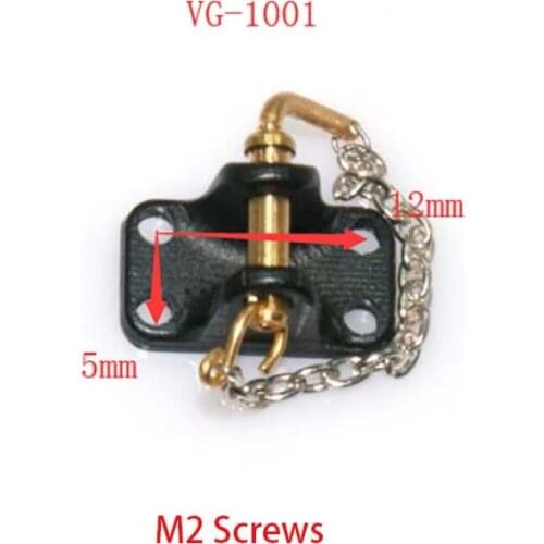 LESU Metal Rear Tail Hook for 1/14 RC Model Tractor Truck Car DIY Tamiya TH02342