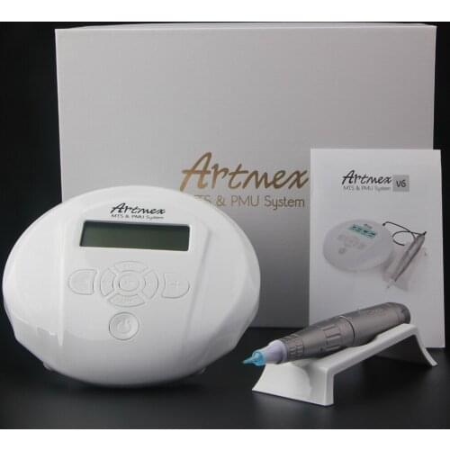 Permanent Makeup Tattoo Machine Eye Brow Lip Rotary Pen V6 MTS PMU System