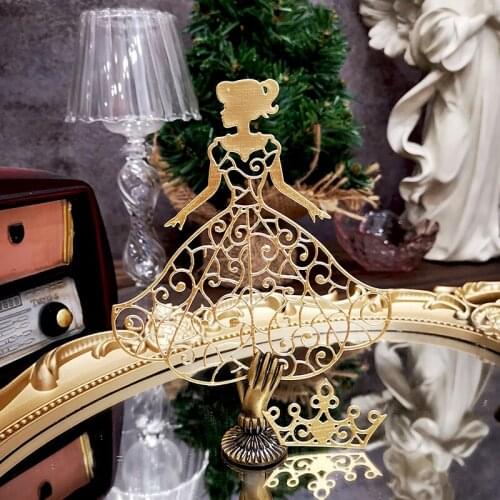 Panalisacraft Princess Fairy Metal Cutting Dies fairy cut die scrapbooking Album Paper Card Craft Embossing Cards deco