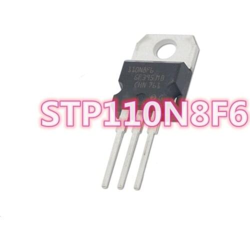 Good quality STP110N8F6 P110N8F6 110N8F6 TO-220 MOS FET Free shipping